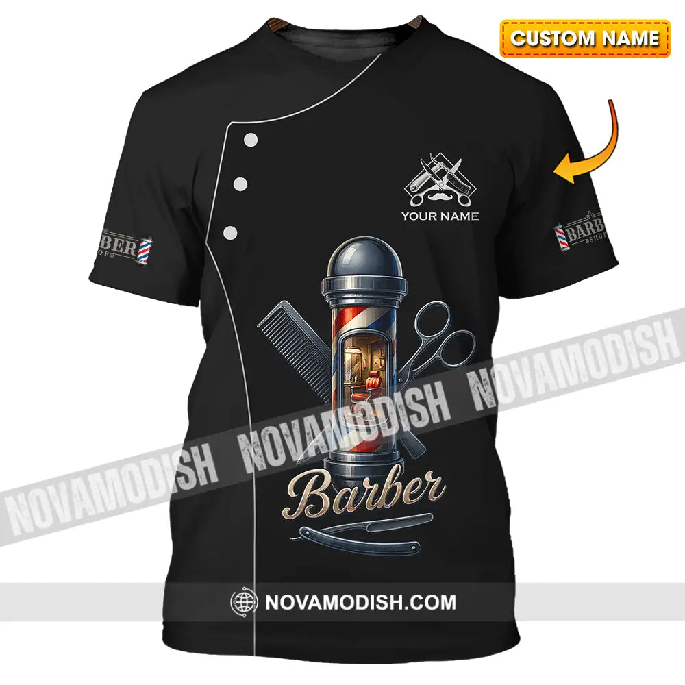 Unisex Shirt - Custom Barber Shirt T-shirt