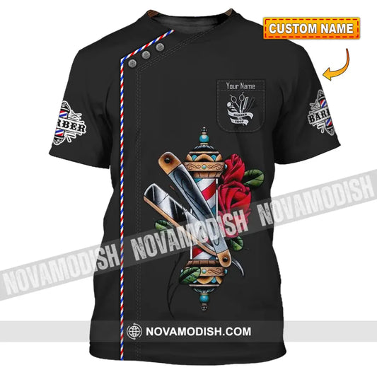 Unisex Shirt - Custom Barber Shirt T-shirt