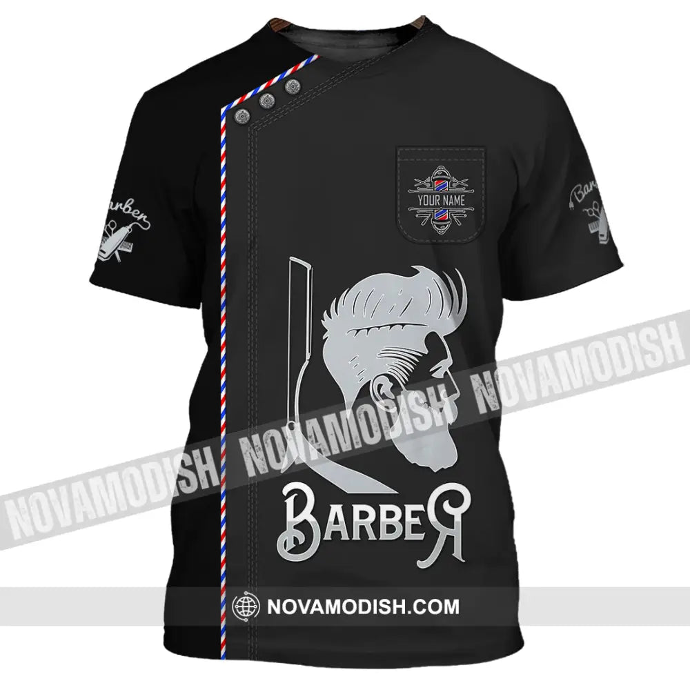 Unisex Shirt - Custom Barber Shirt T-Shirt / S T-shirt