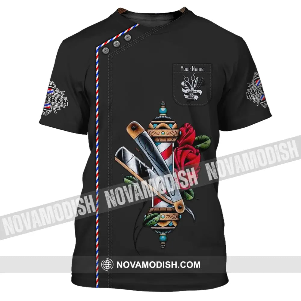 Unisex Shirt - Custom Barber Shirt T-Shirt / S T-shirt