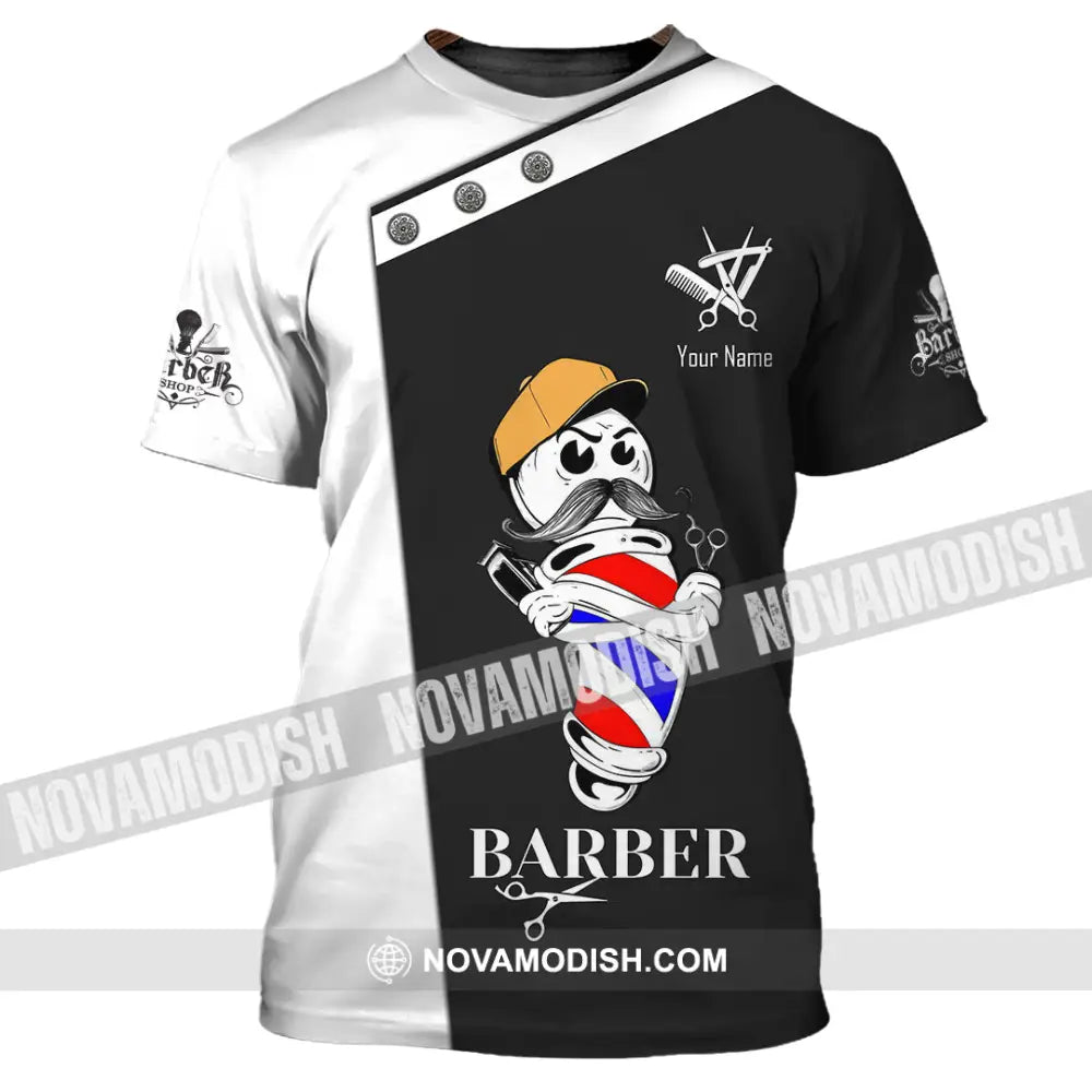 Unisex Shirt - Custom Barber Shirt T-Shirt / S T-shirt