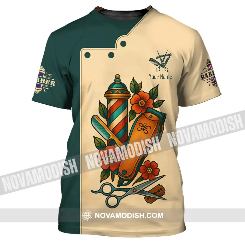 Unisex Shirt - Custom Barber Shirt T-Shirt / S T-shirt