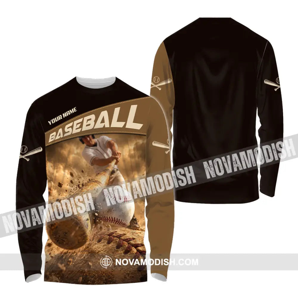 Unisex Shirt - Custom Baseball Shirt - Long Sleeve Shirt / S - T-shirt