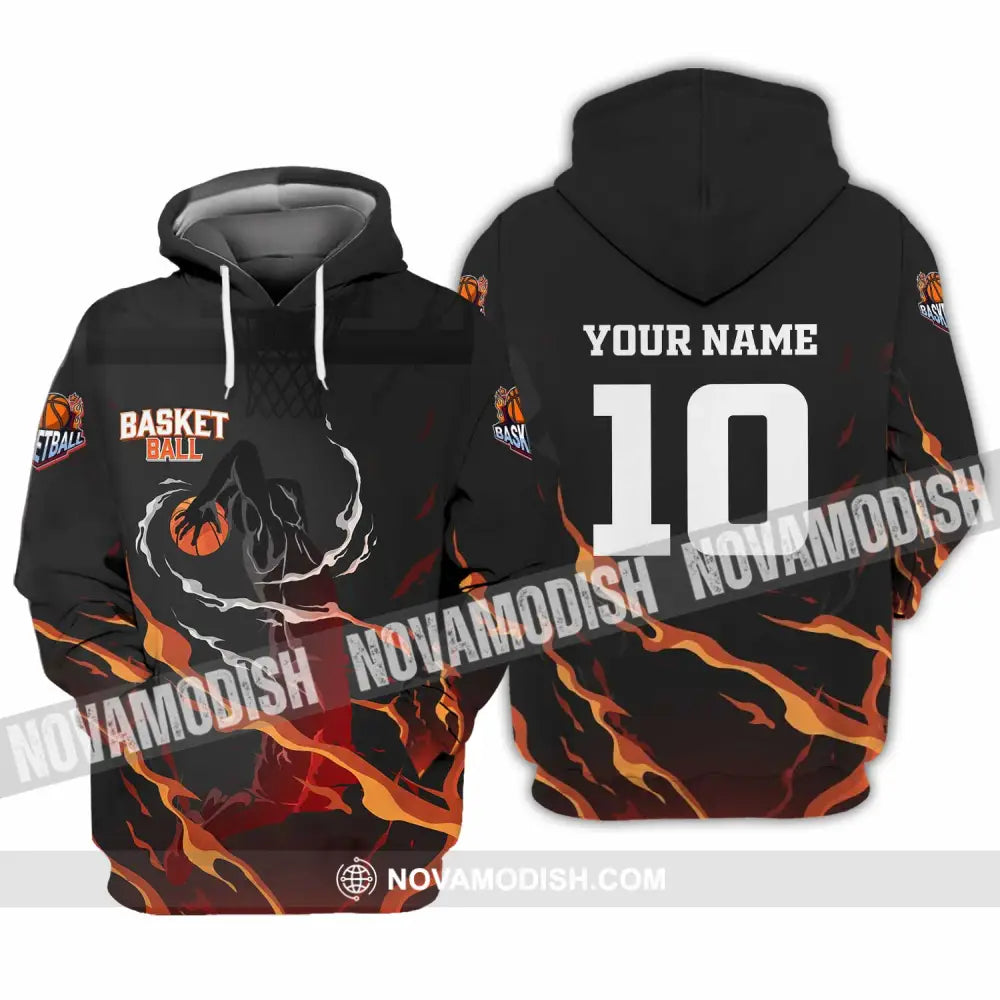 Unisex Shirt - Custom Basketball 3D Shirt Hoodie / S T-shirt