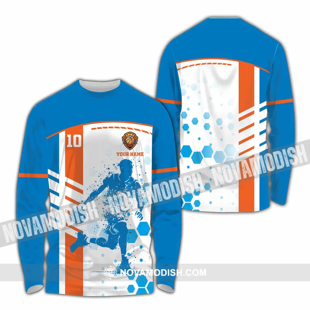 Unisex Shirt - Custom Basketball 3D Shirt Long Sleeve Shirt / S T-shirt