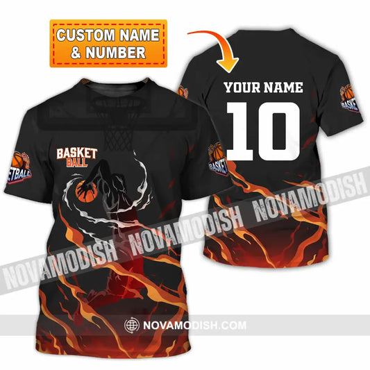 Unisex Shirt - Custom Basketball 3D Shirt T-shirt