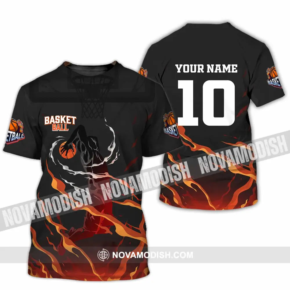 Unisex Shirt - Custom Basketball 3D Shirt T-Shirt / S T-shirt