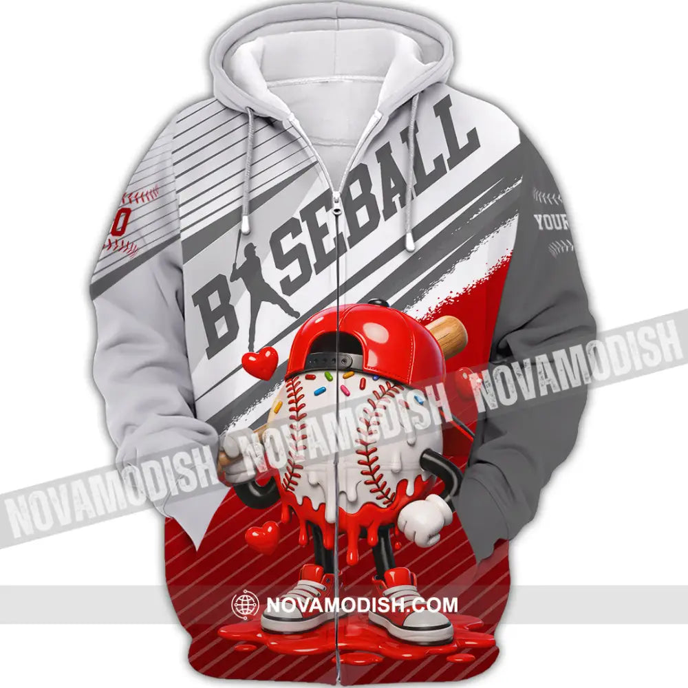 Unisex Shirt - Custom Basketball 3D Shirt Zipper Hoodie / S T-shirt