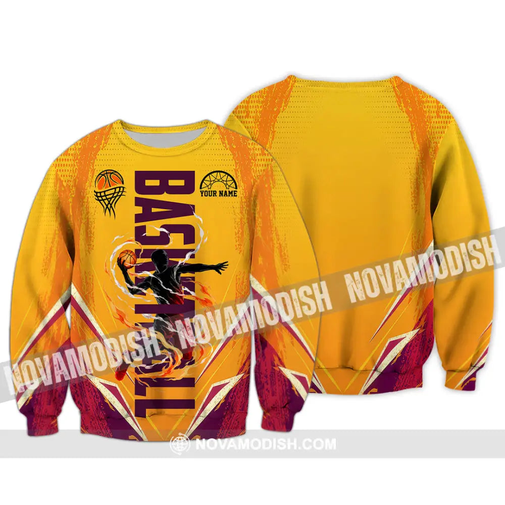 Unisex Shirt - Custom Basketball Shirt - Long Sleeve / S - T-shirt