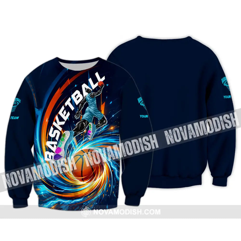 Unisex Shirt - Custom Basketball Shirt - Long Sleeve / S - T-shirt