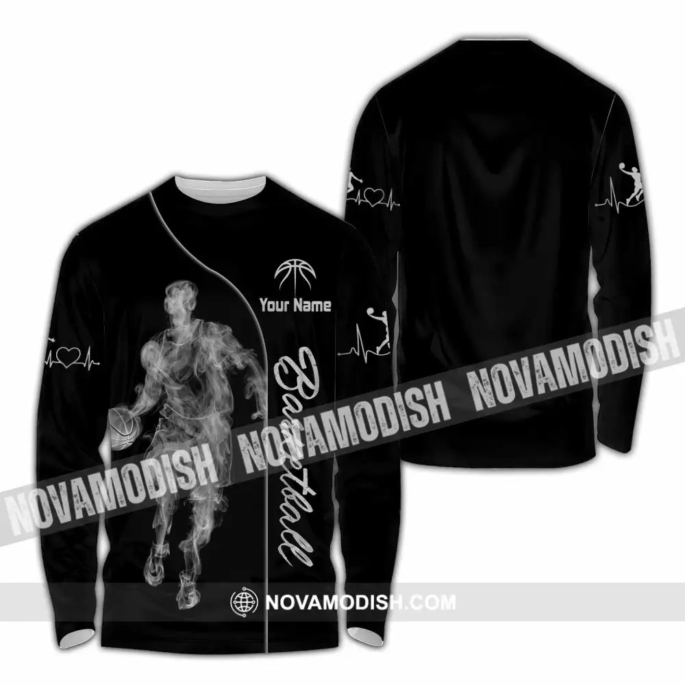 Unisex Shirt - Custom Basketball Shirt - Long Sleeve Shirt / S - T-shirt