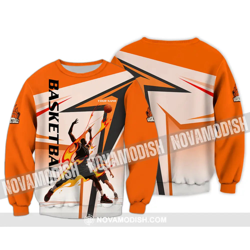 Unisex Shirt - Custom Basketball Shirt - Long Sleeve / S - T-shirt