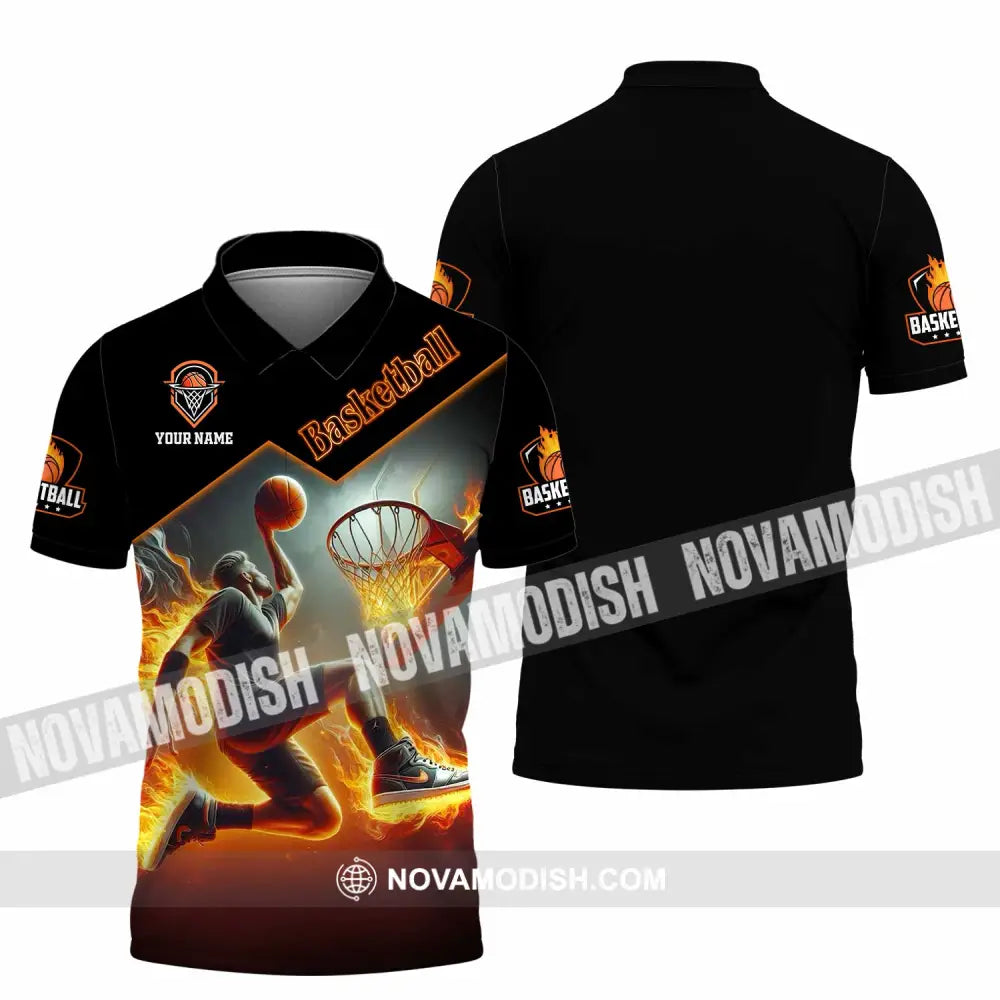 Unisex Shirt - Custom Basketball Player Shirt Polo Shirt / S T-shirt