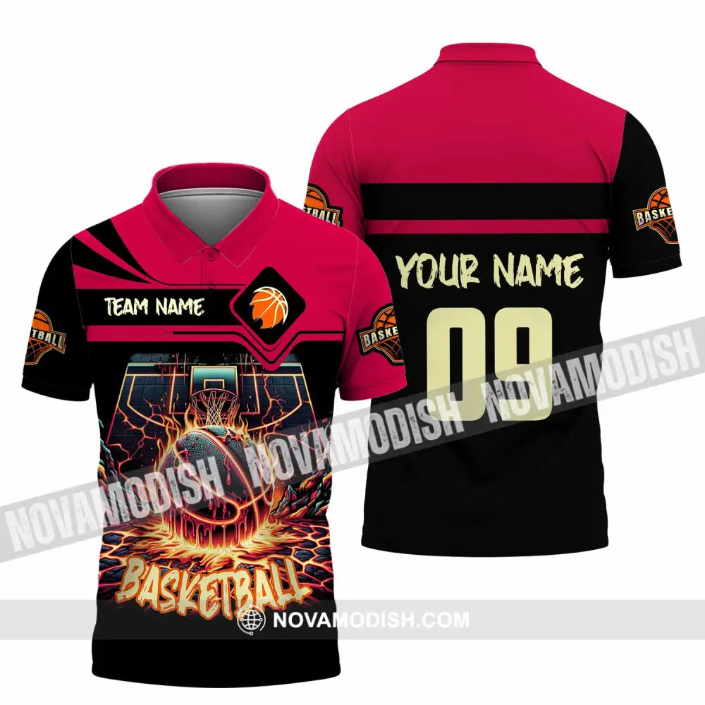 Unisex Shirt - Custom Basketball Shirt Polo Shirt / S T-shirt