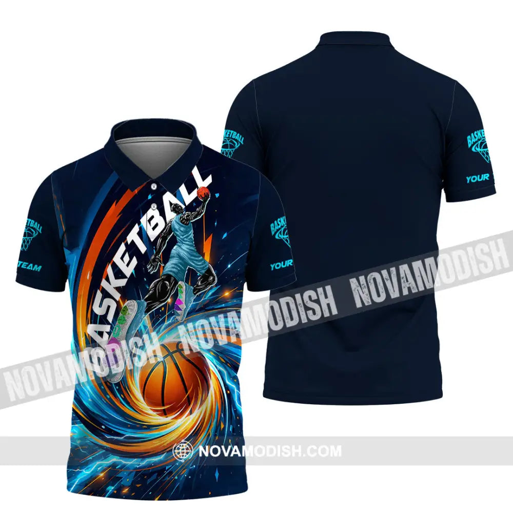 Unisex Shirt - Custom Basketball Shirt - Polo Shirt / S - T-shirt