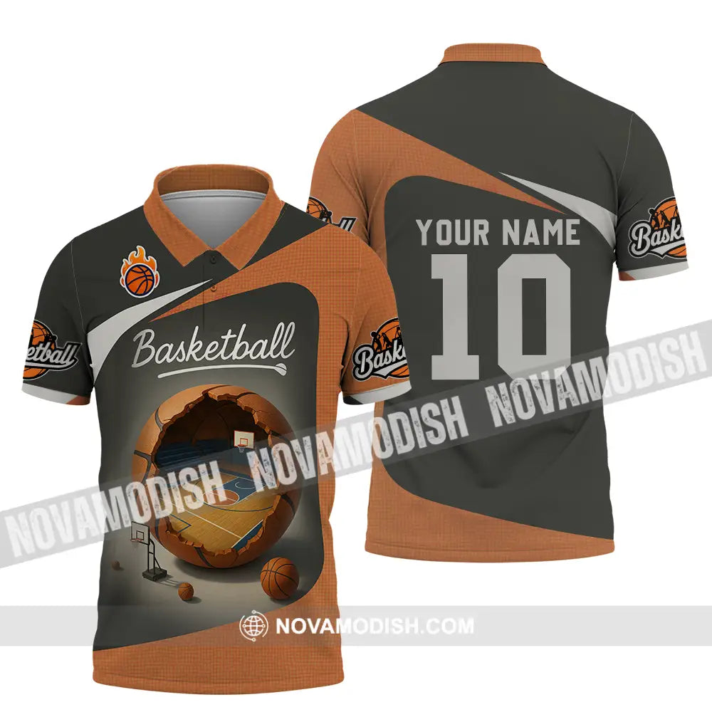 Unisex Shirt - Custom Basketball Shirt Polo Shirt / S T-shirt