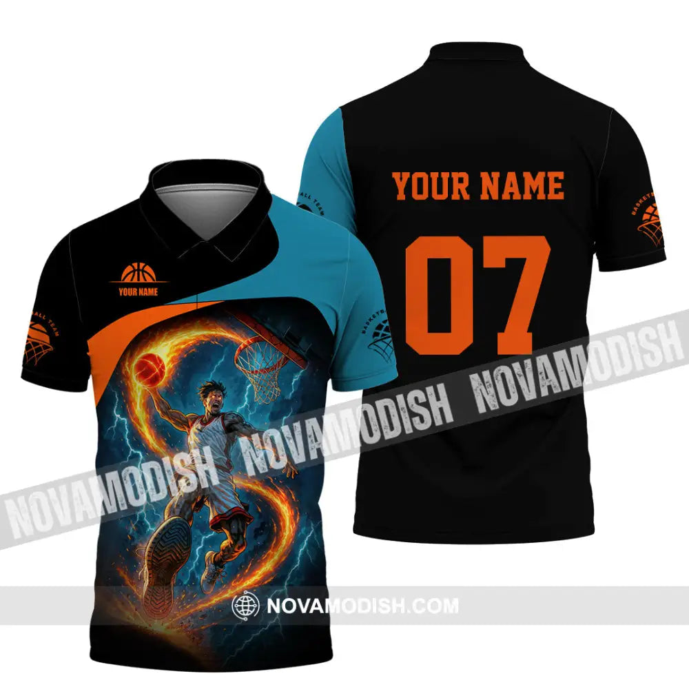 Unisex Shirt - Custom Basketball Shirt Polo Shirt / S T-shirt
