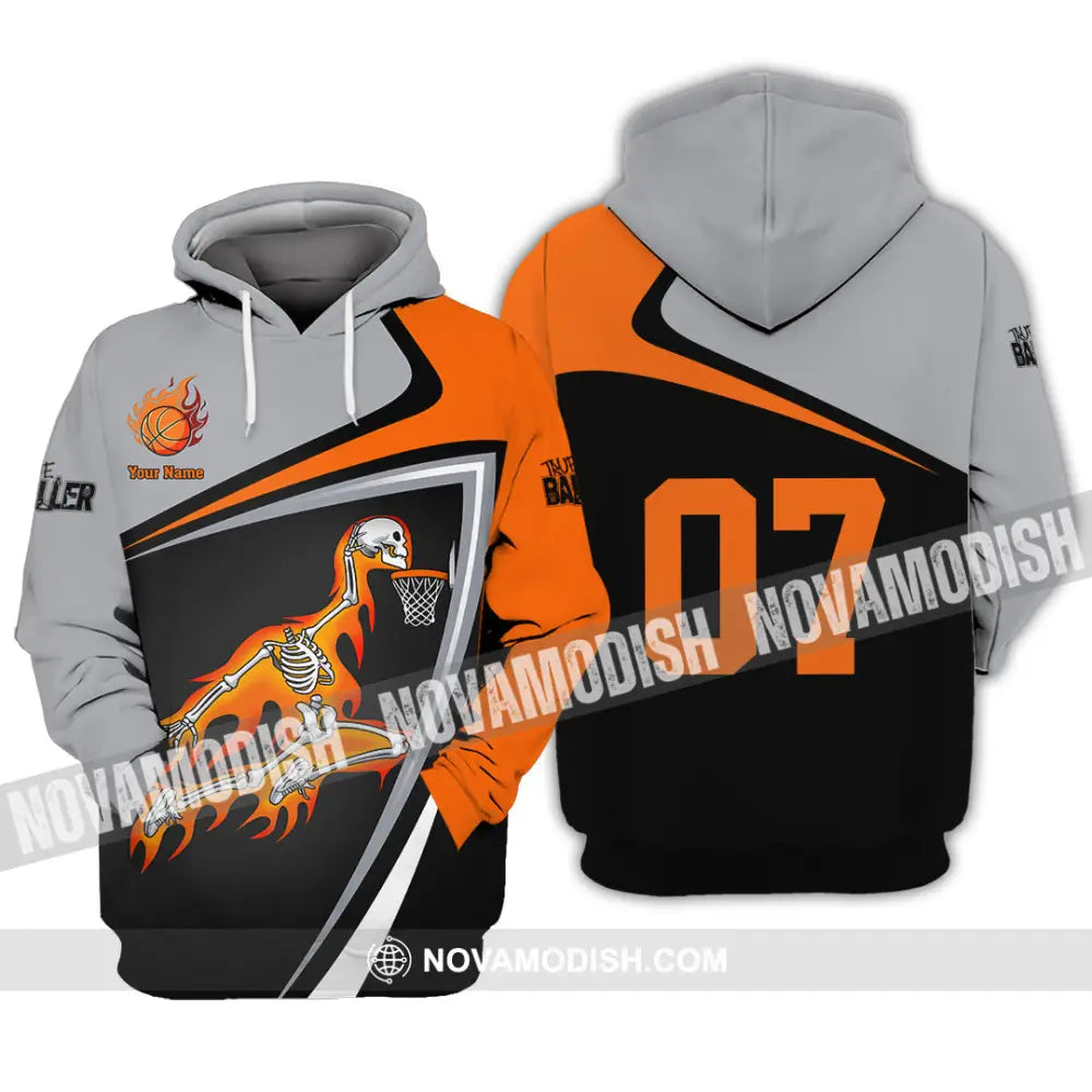 Unisex Shirt - Custom Basketball Sport Shirt Hoodie / S T-shirt
