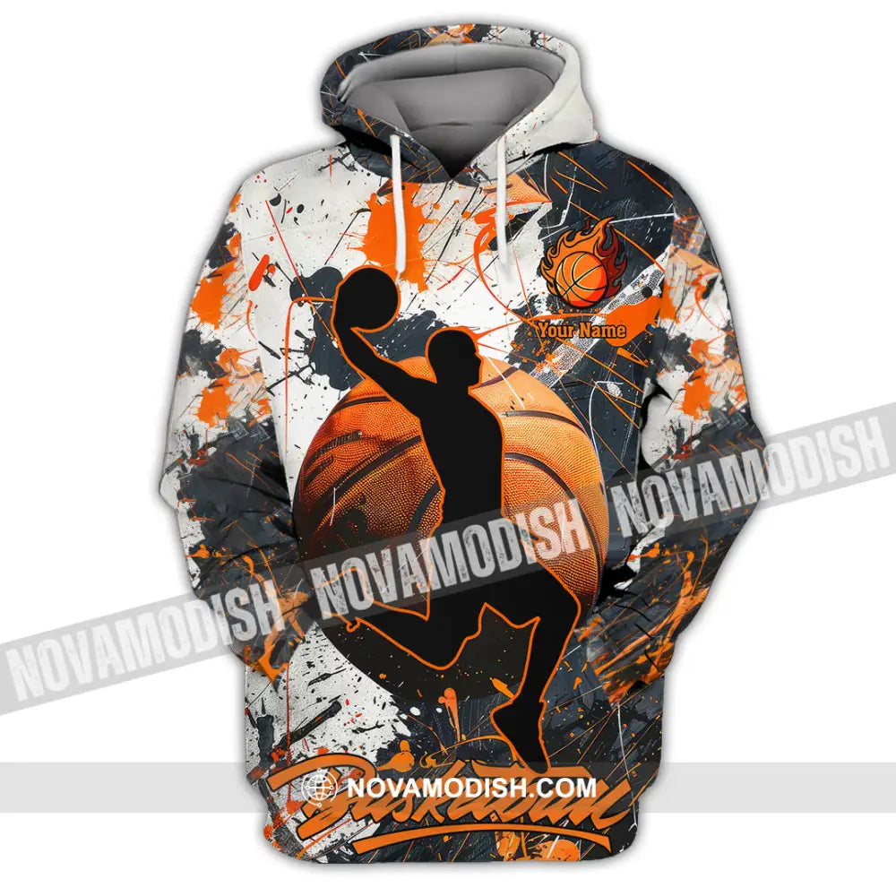 Unisex Shirt - Custom Basketball Sport Shirt Hoodie / S T-shirt