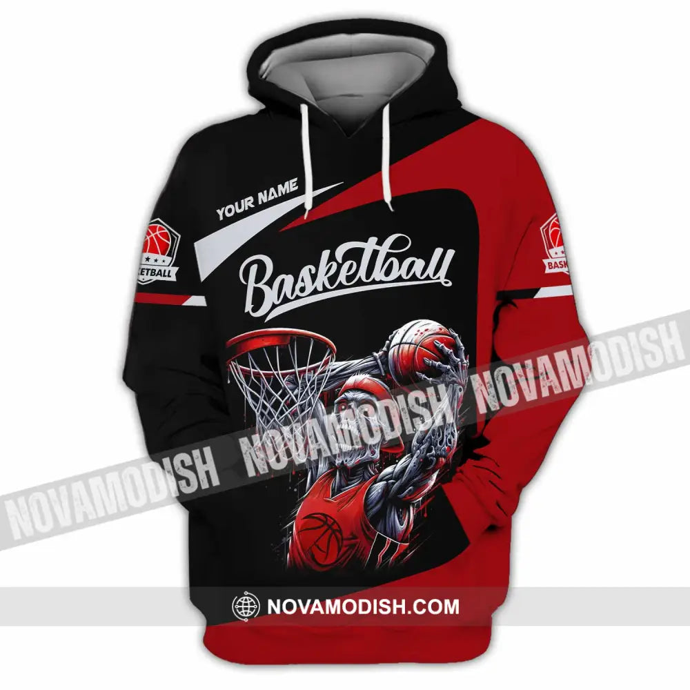 Unisex Shirt - Custom Basketball Sport Shirt Hoodie / S T-shirt