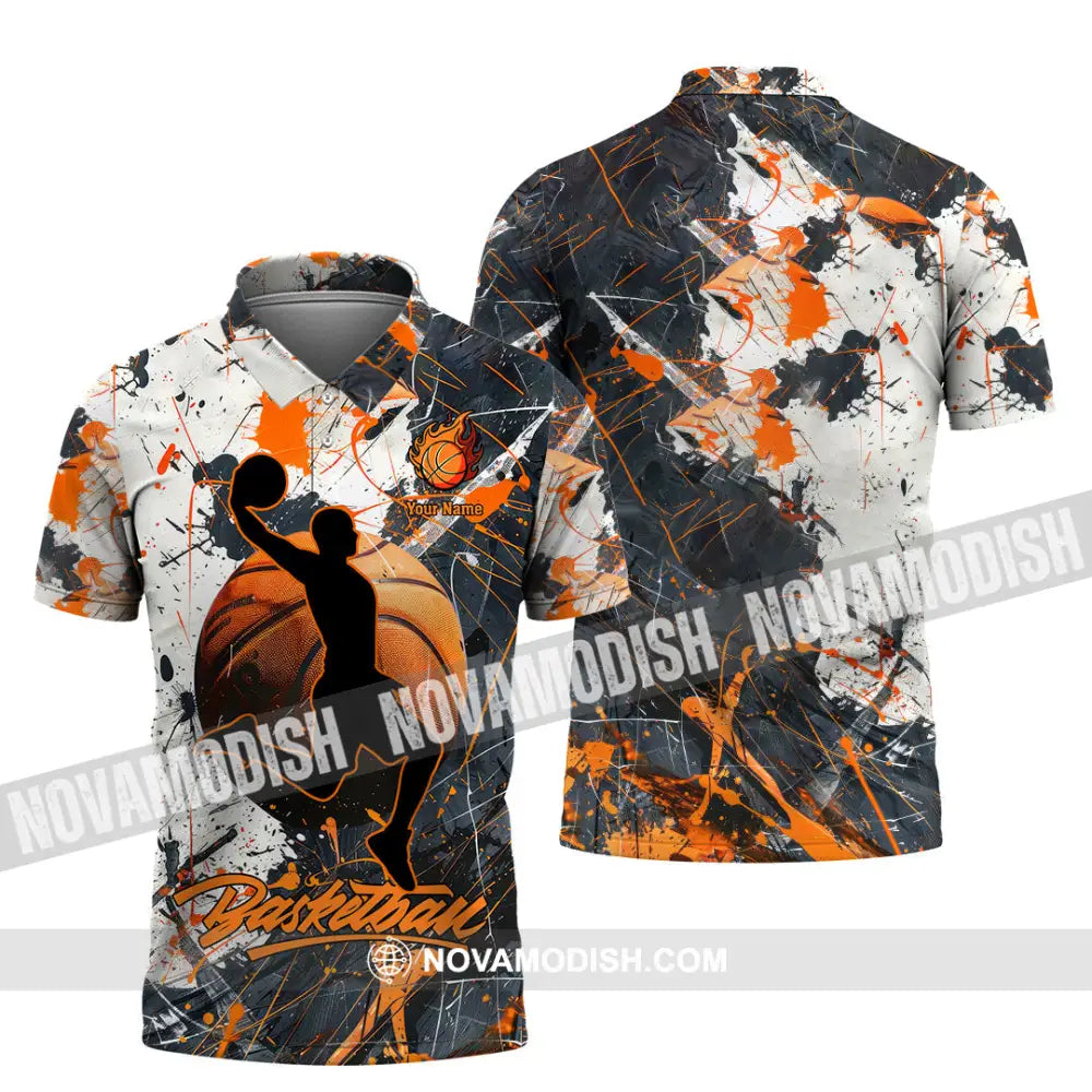 Unisex Shirt - Custom Basketball Sport Shirt Polo Shirt / S T-shirt
