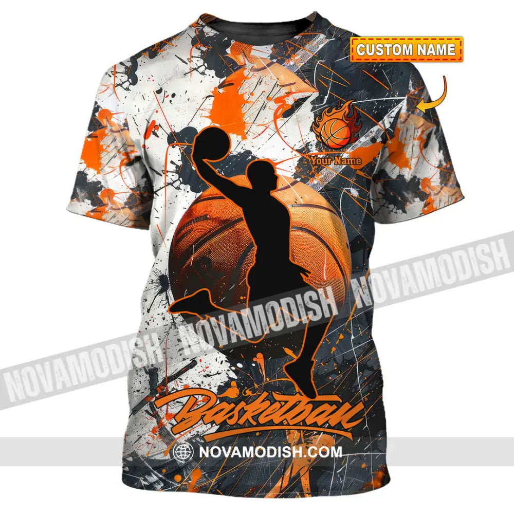 Unisex Shirt - Custom Basketball Sport Shirt T-shirt