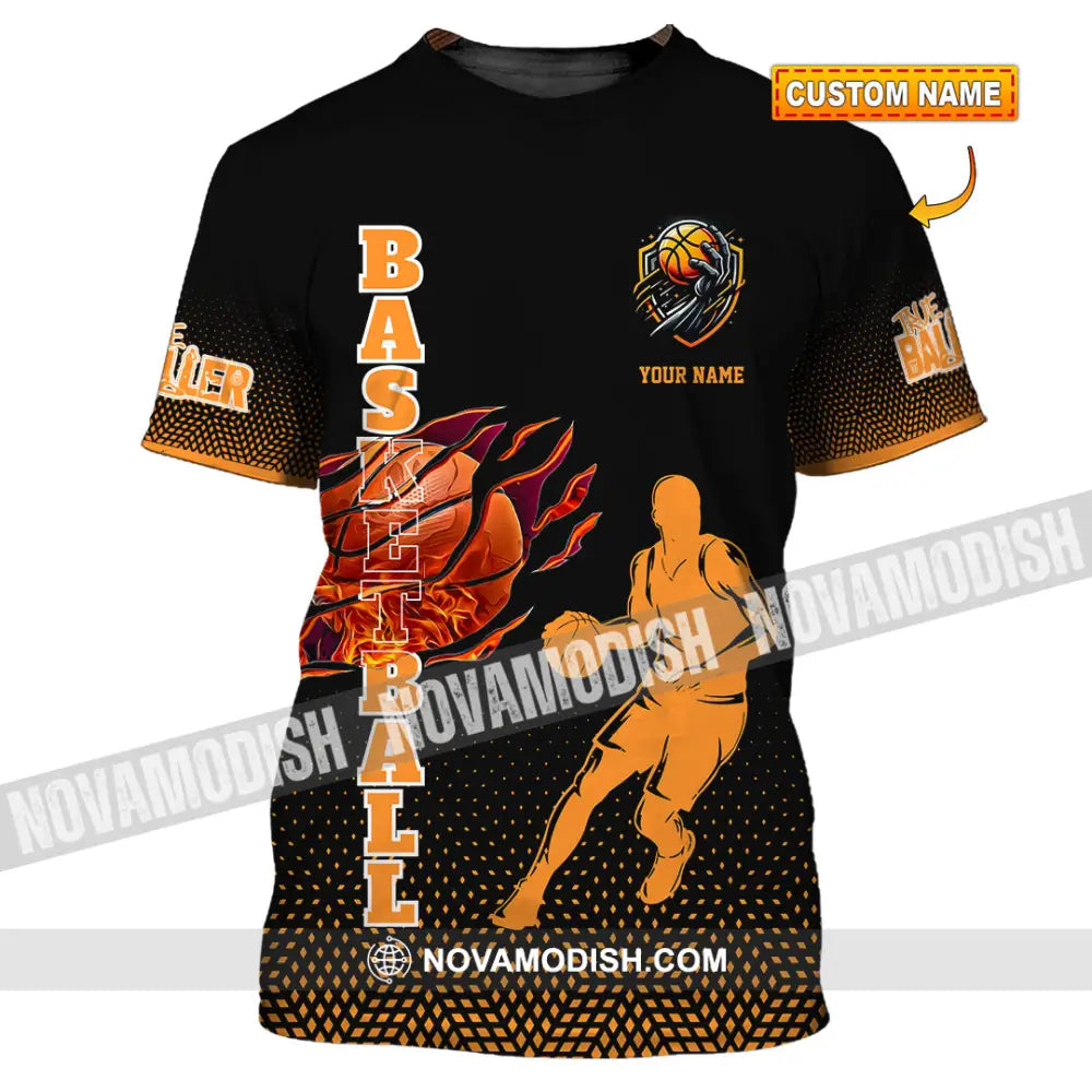 Unisex Shirt - Custom Basketball Sport Shirt T-shirt