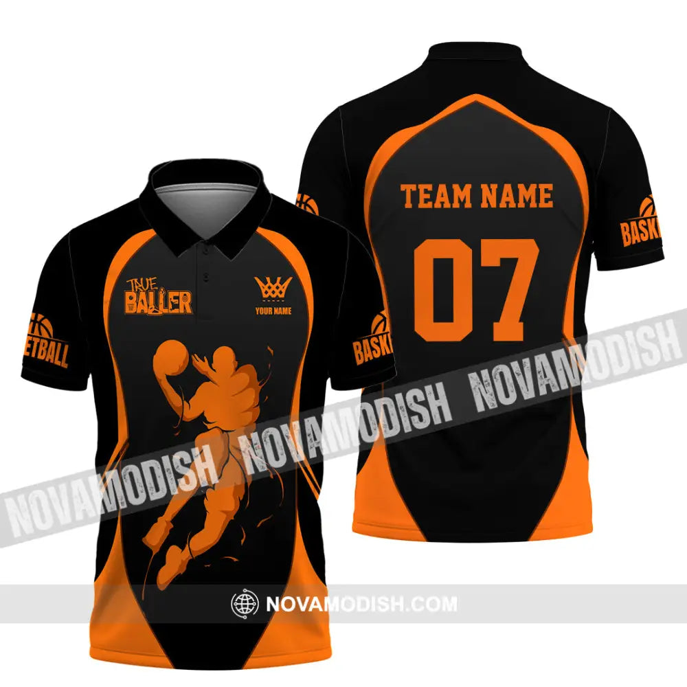 Unisex Shirt - Custom Basketball The Baller Shirt Polo Shirt / S T-shirt