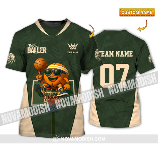 Unisex Shirt - Custom Basketball The Baller Shirt T-shirt