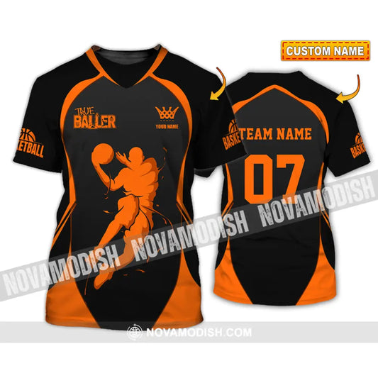 Unisex Shirt - Custom Basketball The Baller Shirt T-shirt