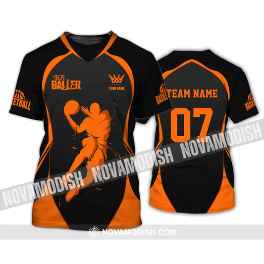 Unisex Shirt - Custom Basketball The Baller Shirt T-Shirt / S T-shirt