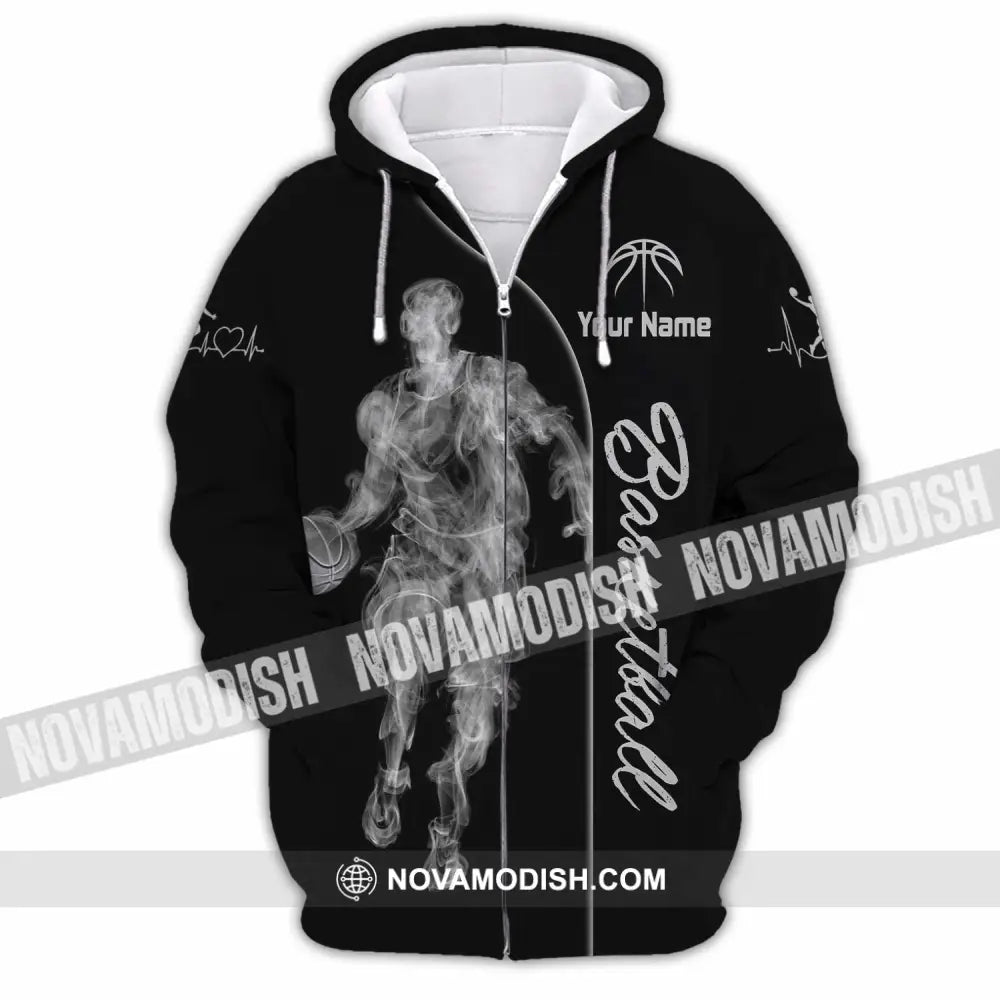 Unisex Shirt - Custom Basketball Shirt - Zipper Hoodie / S - T-shirt