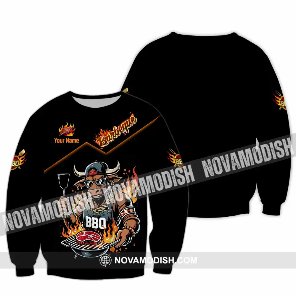 Unisex Shirt - Custom BBQ Shirt - Long Sleeve / S - T-shirt