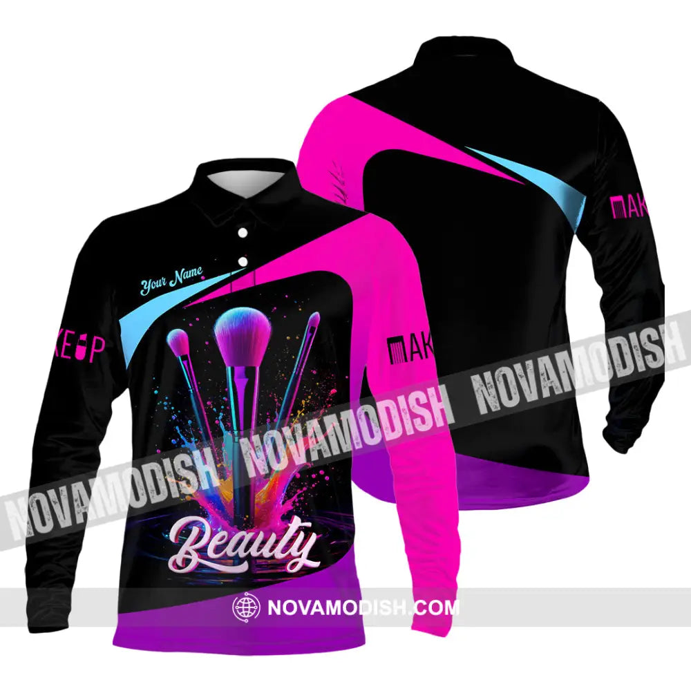 Unisex Shirt - Custom Beautiful 3D Shirt Long Sleeve Polo / S T-shirt