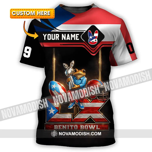 Unisex Shirt - Custom Benito Bowl 3D Shirt T-shirt