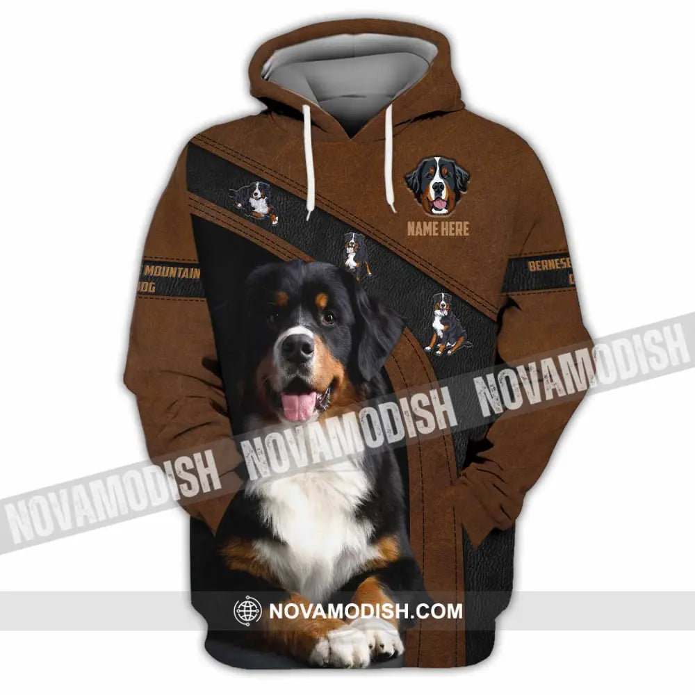 Unisex Shirt - Custom Bernese Mountain Dog Shirt Hoodie / S T-shirt