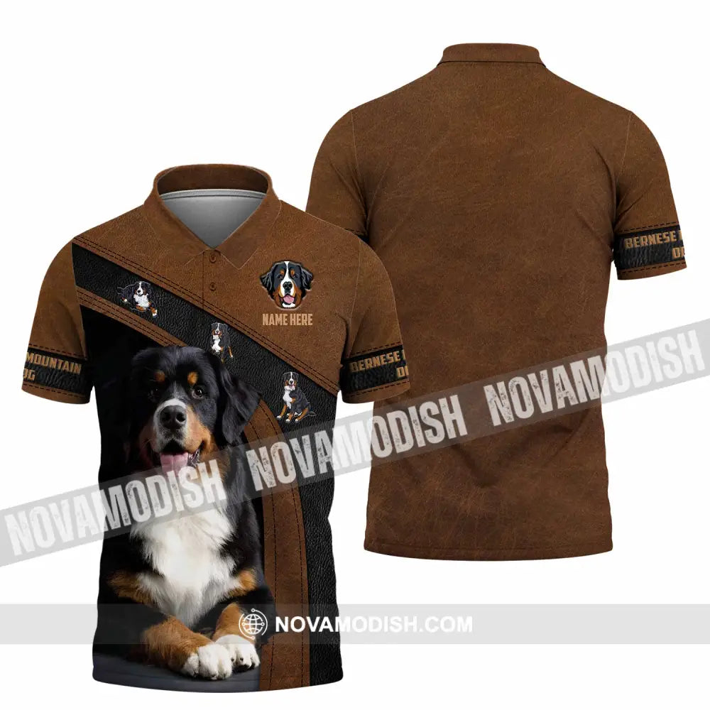 Unisex Shirt - Custom Bernese Mountain Dog Shirt Polo Shirt / S T-shirt