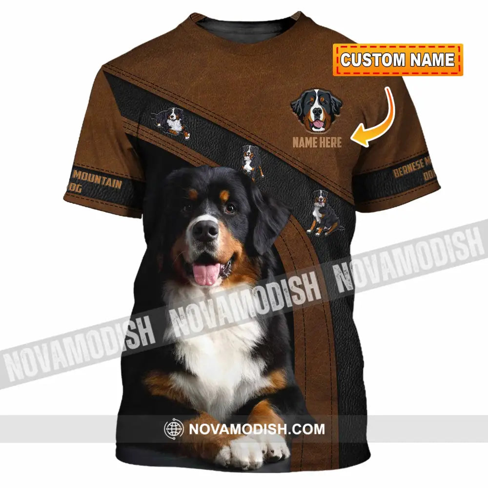 Unisex Shirt - Custom Bernese Mountain Dog Shirt T-shirt