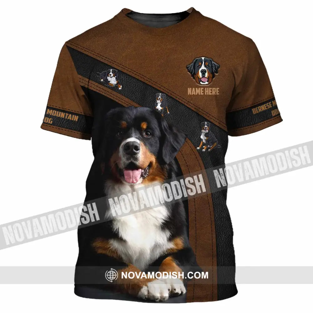 Unisex Shirt - Custom Bernese Mountain Dog Shirt T-Shirt / S T-shirt