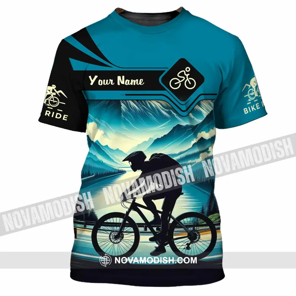 Unisex Shirt - Custom Bike Rider Shirt T-Shirt / S T-shirt