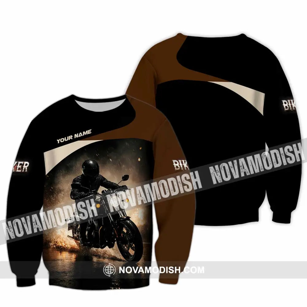 Unisex Shirt - Custom Biker 2026 3D Shirt - Long Sleeve / S - T-shirt