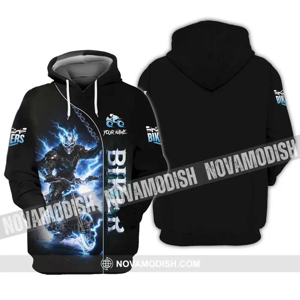 Unisex Shirt - Custom Biker 3D Shirt Hoodie / S T-shirt