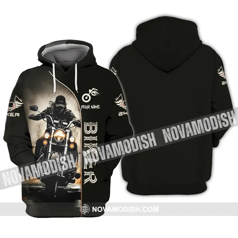 Unisex Shirt - Custom Biker 3D Shirt - Hoodie / S - T-shirt