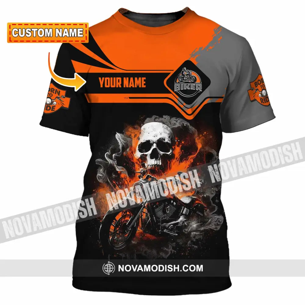 Unisex Shirt - Custom Biker 3D Shirt T-shirt