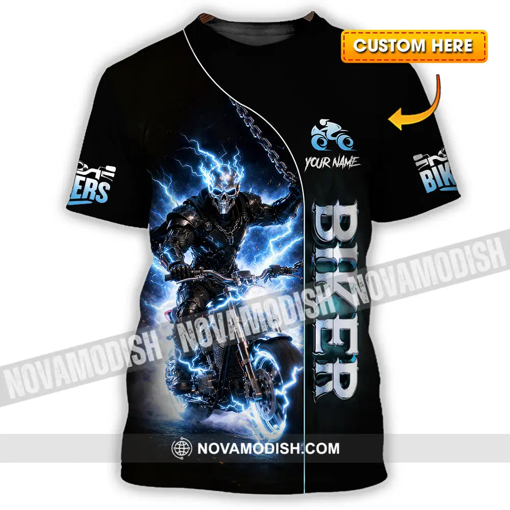 Unisex Shirt - Custom Biker 3D Shirt T-shirt