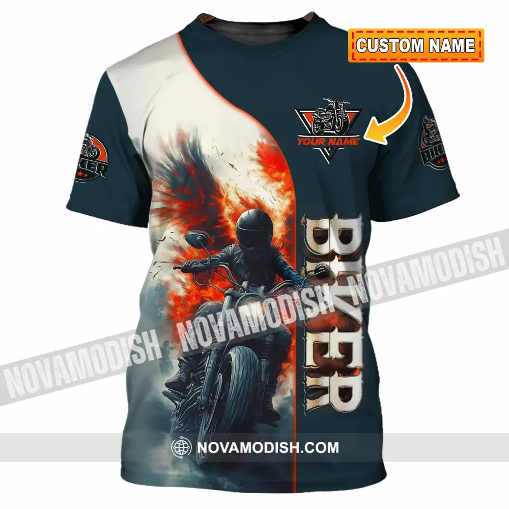 Unisex Shirt - Custom Biker 3D Shirt T-shirt