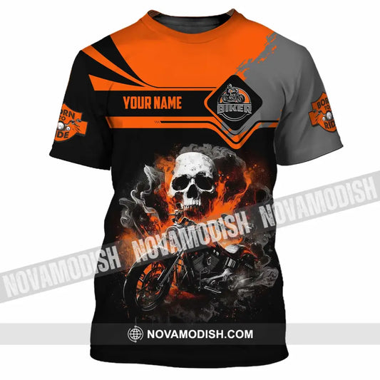 Unisex Shirt - Custom Biker 3D Shirt T-Shirt / S T-shirt