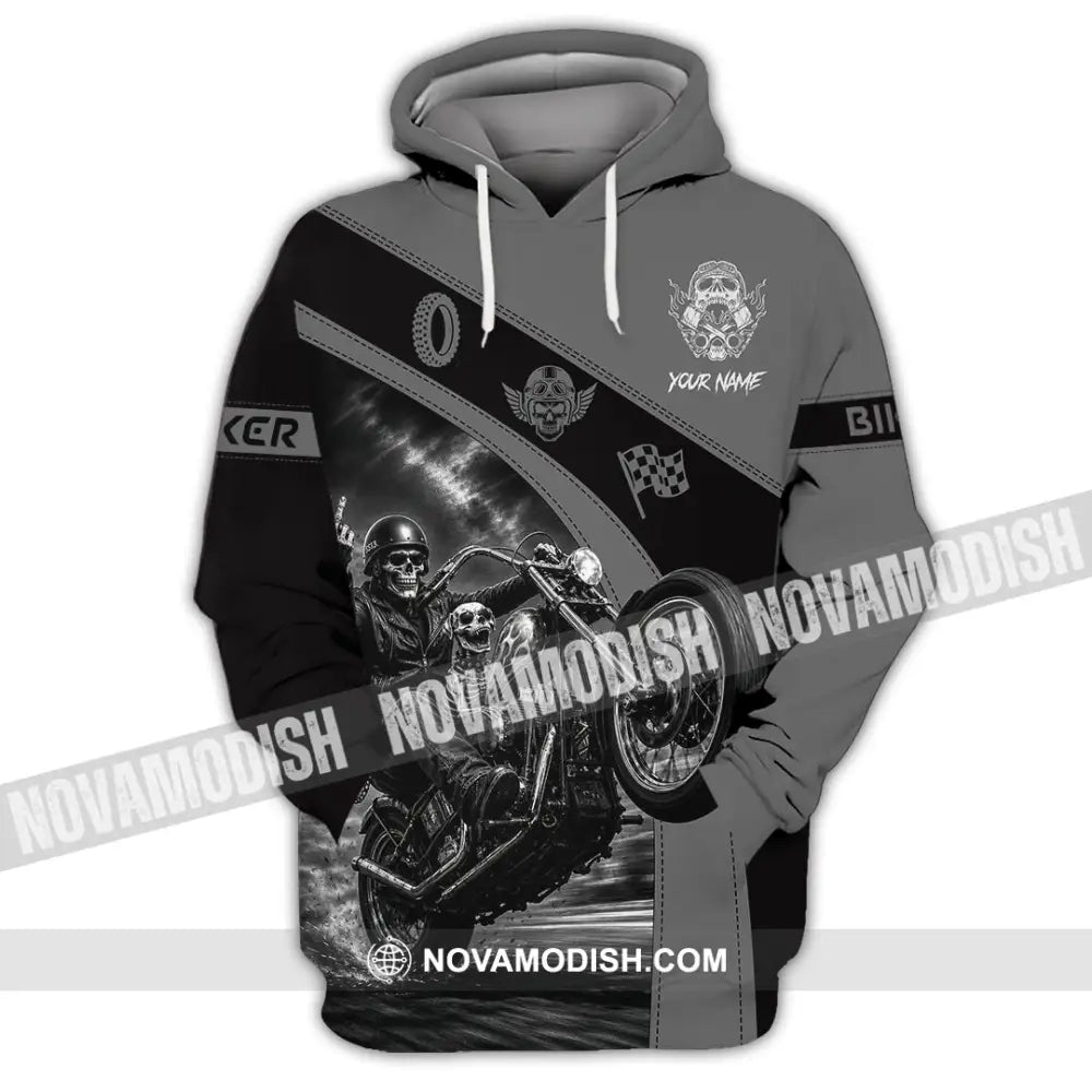 Unisex Shirt - Custom Biker Shirt - Hoodie / S - T-shirt