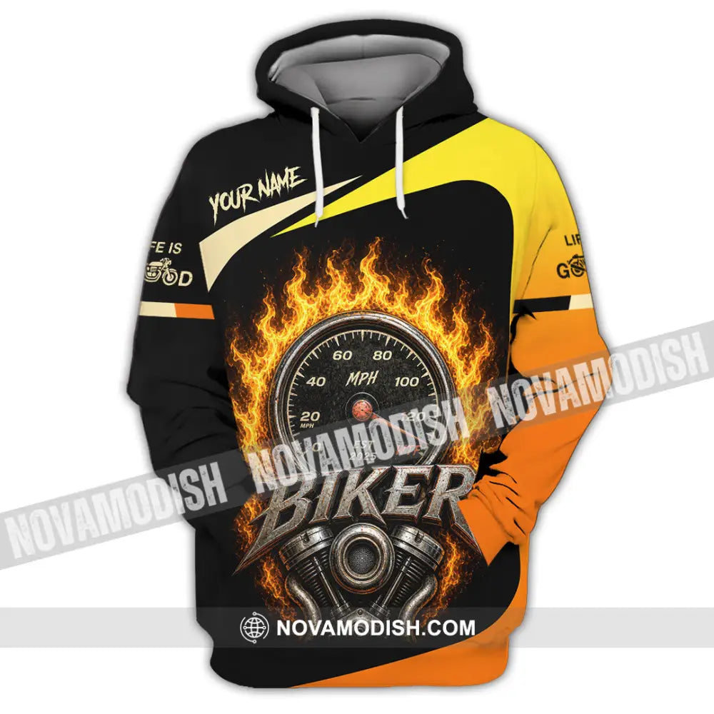 Unisex Shirt - Custom Biker Shirt - Hoodie / S - T-shirt