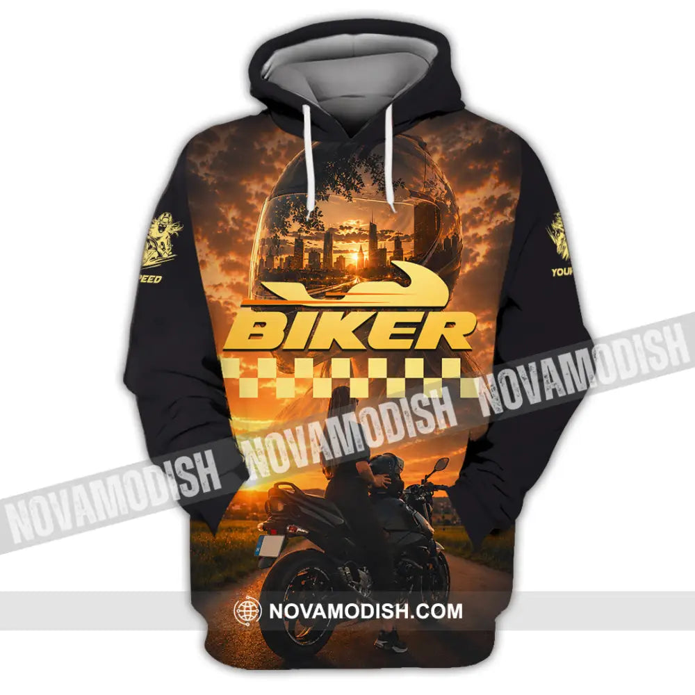 Unisex Shirt - Custom Biker Shirt - Hoodie / S - T-shirt